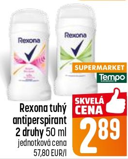 Rexona tuhý antiperspirant