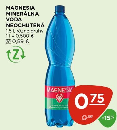 Minerálna voda neochutená