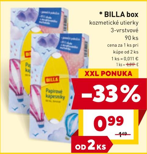 box kozmetické utierky