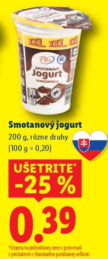 Smotanový jogurt