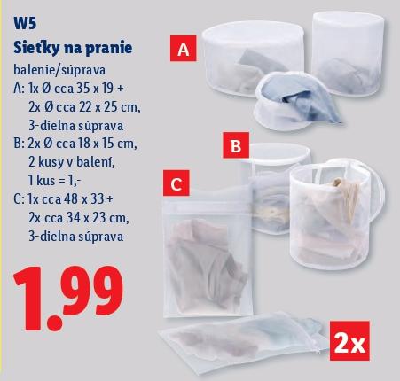 Sieťky na pranie