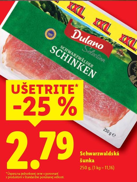 Schwarzwaldská šunka