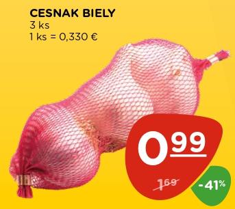 Cesnak biely