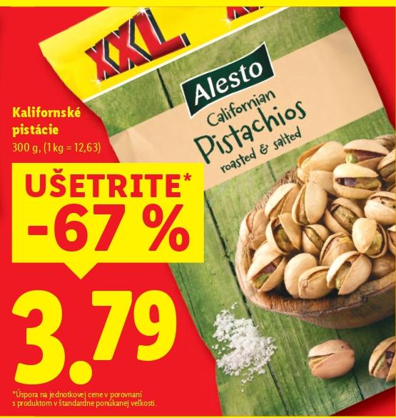 Kalifornské pistácie