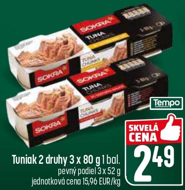 Tuniak 2 druhy