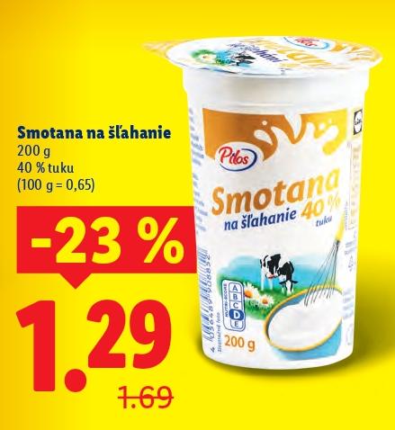 Smotana na šľahanie