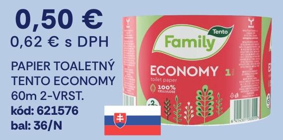 Papier toaletný Tento Economy
