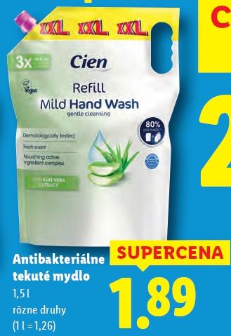 Antibakteriálne tekuté mydlo