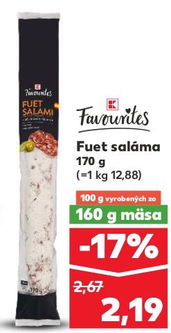 Fuet saláma