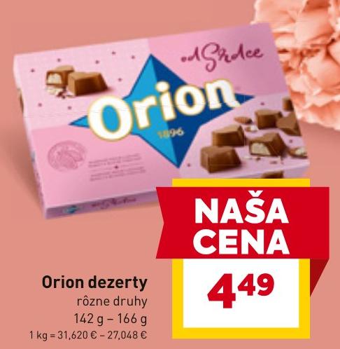 Orion dezerty