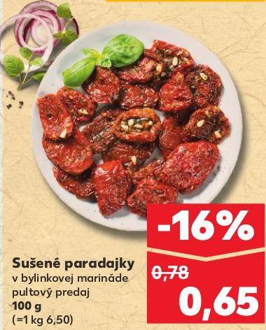 Sušené paradajky