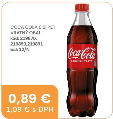 Coca Cola 0.5l PET