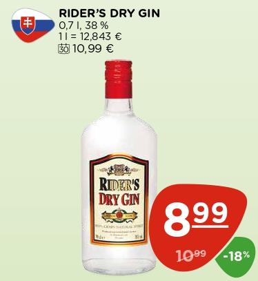 Rider's Dry Gin