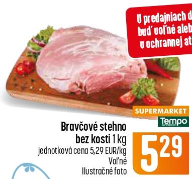 Bravčové stehno bez kosti
