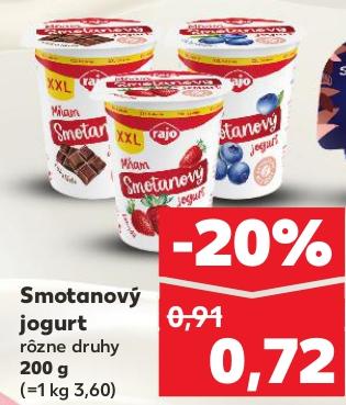 Smotanový jogurt