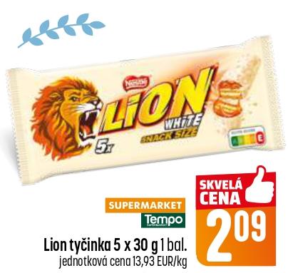 Lion tyčinka White