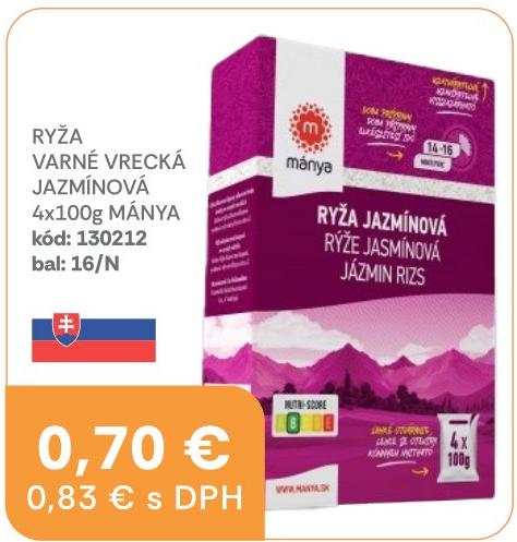 Ryža varné vrecká jazmínová