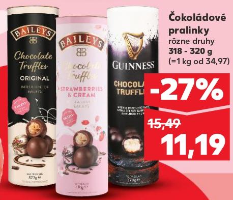 Čokoládové pralinky