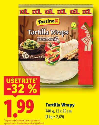 Tortilla Wrapy