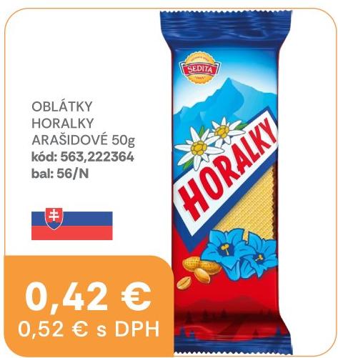 Horalky arašidové