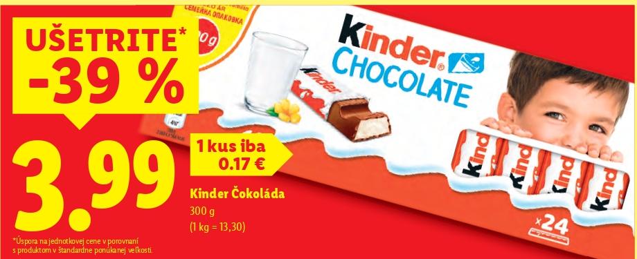 Kinder Čokoláda
