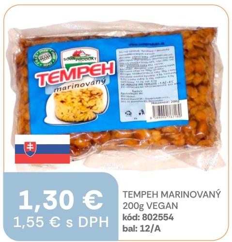 Tempeh marinovaný