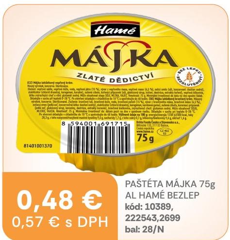 PAŠTÉTA MÁJKA