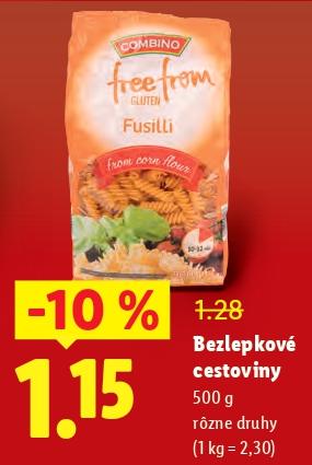 Bezlepkové cestoviny