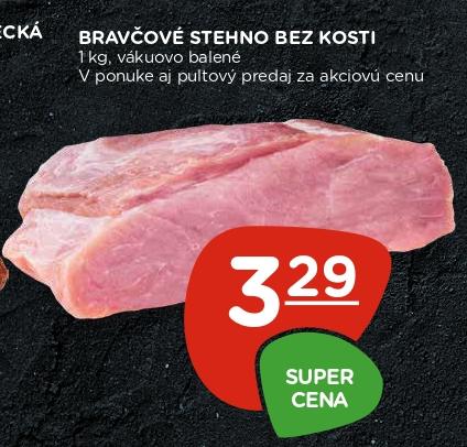 Bravčové stehno bez kosti