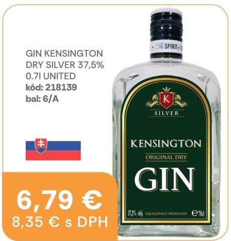 Gin Kensington Dry Silver