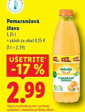 Pomarančová šťava