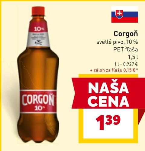 svetlé pivo 10%