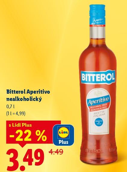 Bitterol Aperitivo nealkoholický