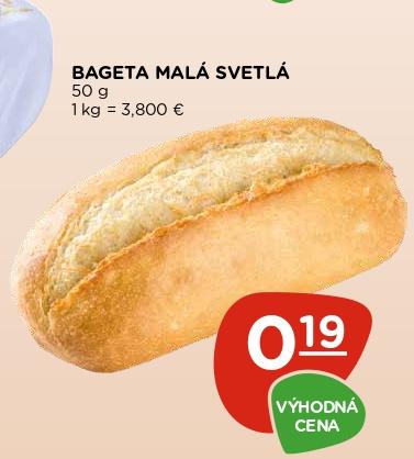 Bageta malá svetlá