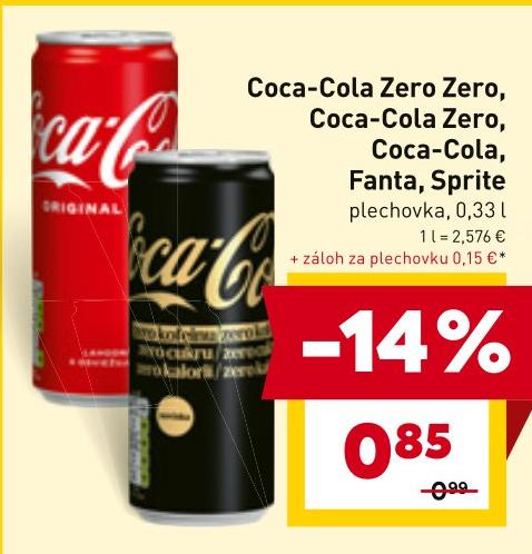 Coca-Cola Zero Zero, Coca-Cola Zero, Coca-Cola, Fanta, Sprite