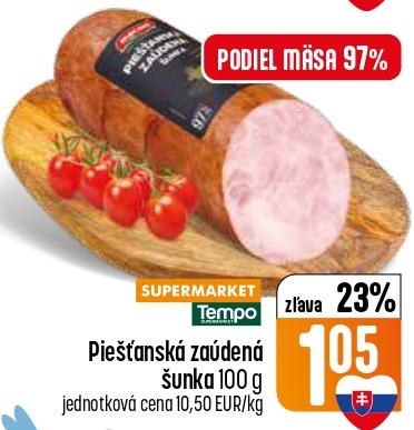 Piešťanská zaúdená šunka