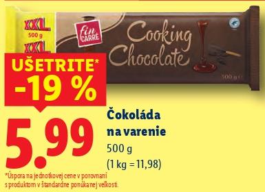Čokoláda na varenie