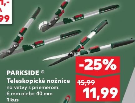 Teleskopické nožnice