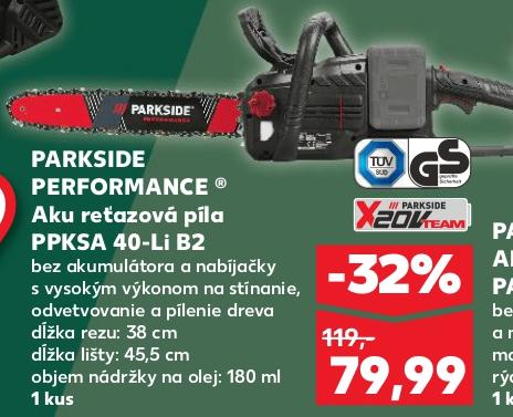 Aku reťazová píla PPKSA 40-Li B2