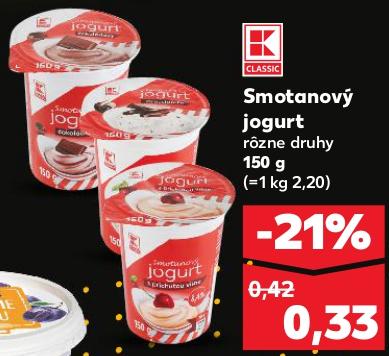 Smotanový jogurt