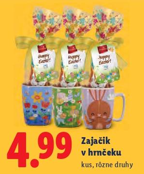 Zajačik v hrnčeku