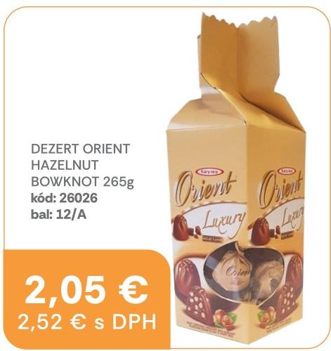 DEZERT ORIENT HAZELNUT BOWKNOT