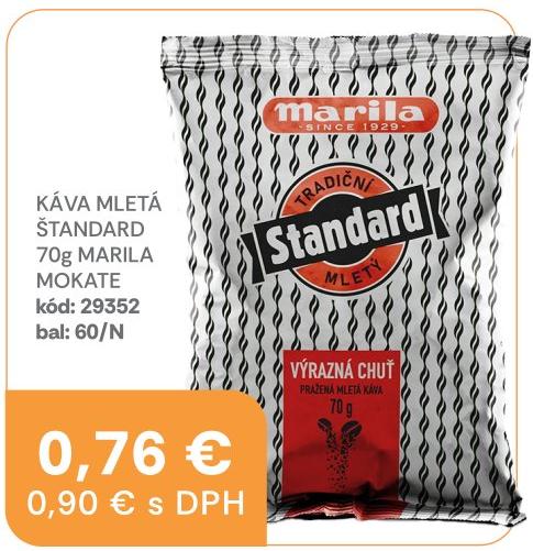 Káva mletá štandard