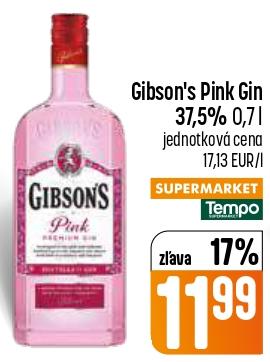 Gibson's Pink Gin