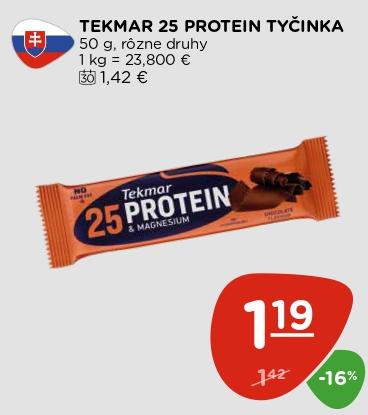 25 Protein tyčinka