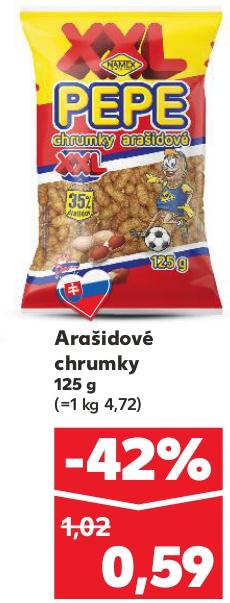 Arašidové chrumky