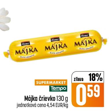 Májka črievko