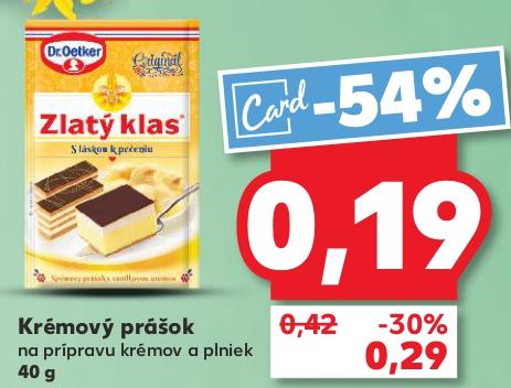 Krémový prášok
