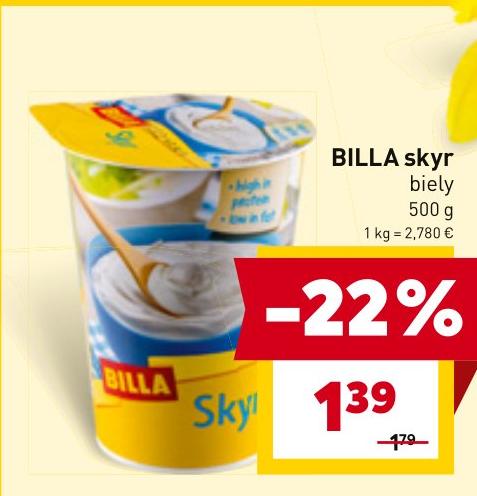 skyr biely
