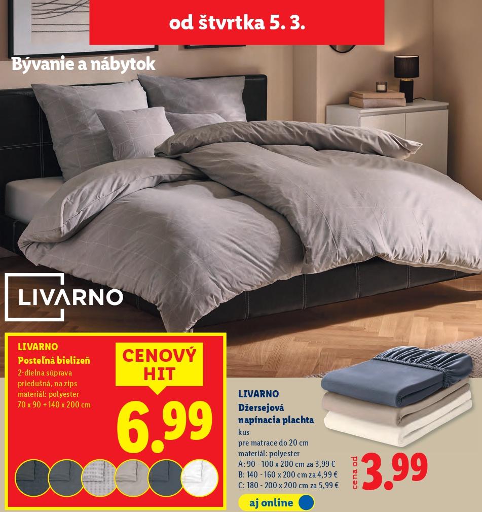 Posteľná bielizeň